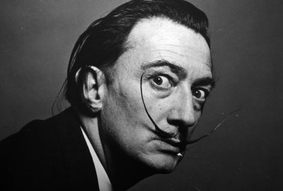 Dali's mustache - Philippe Halsman