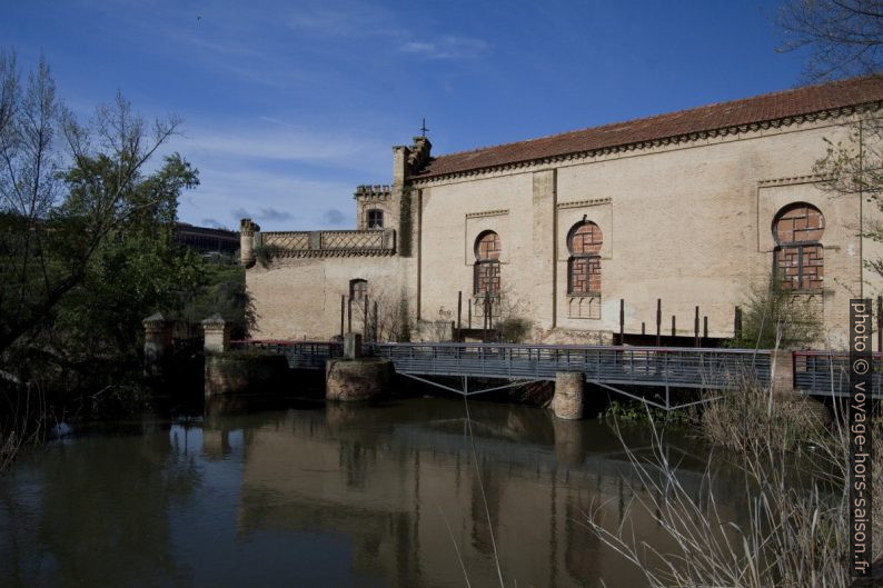 Ancien moulin à eau de la Fábrica de Armas de Tolède. Photo © André M. Winter