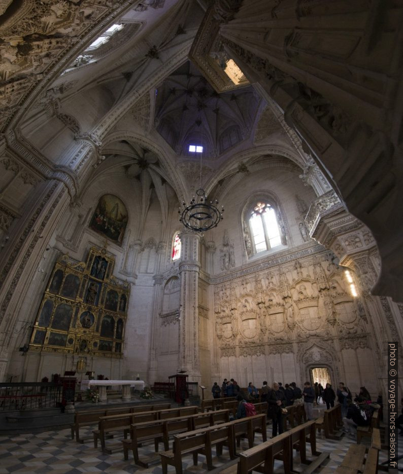 Croisée du transept de l'église du Monasterio de San Juan de los Reyes. Photo © André M. Winter