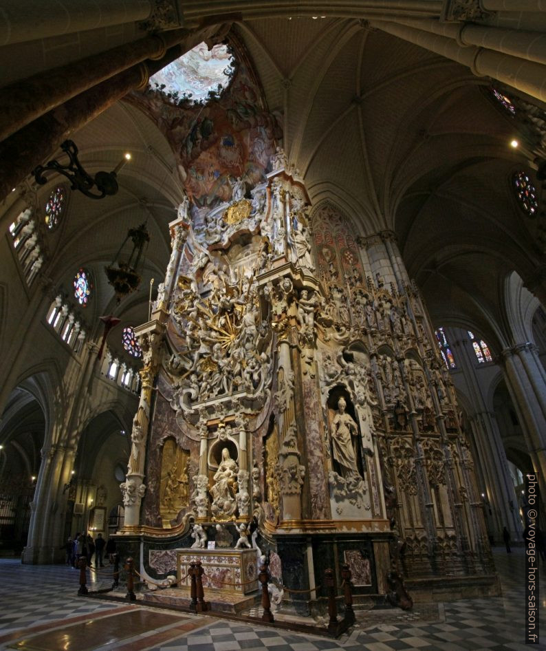 El Transparente de la Cathédrale de Tolède. Photo © André M. Winter