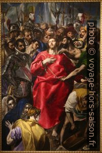 El expolio - El Greco - 1579. Photo © André M. Winter