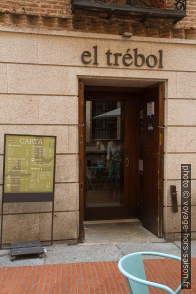 Restaurant El Trébol à Tolède. Photo © Alex Medwedeff