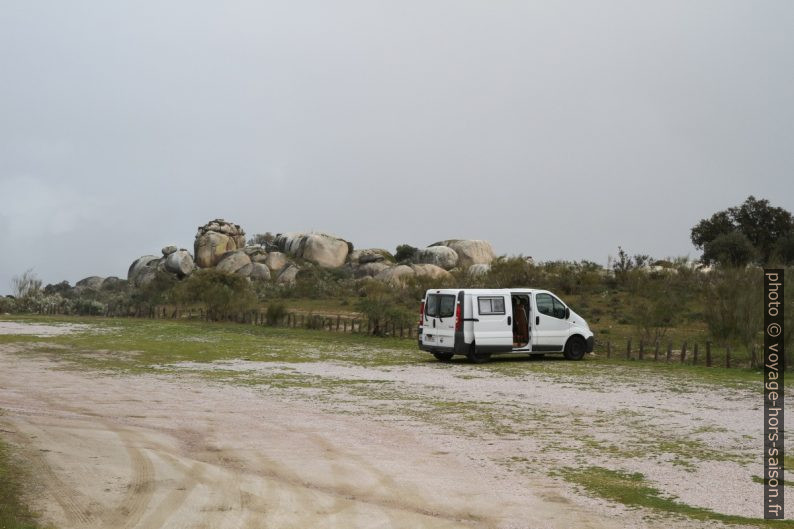 Notre trafic au Monument Naturel des Barruecos. Photo © André M. Winter