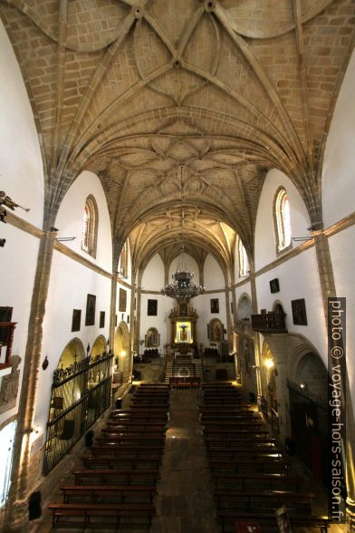 Nef de l'église San Martín de Trujillo. Photo © André M. Winter