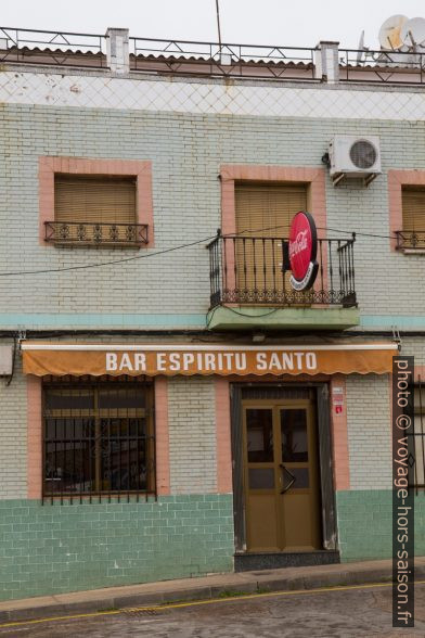 Bar Espiritu Santo à Jerez de los Caballeros. Photo © Alex Medwedeff