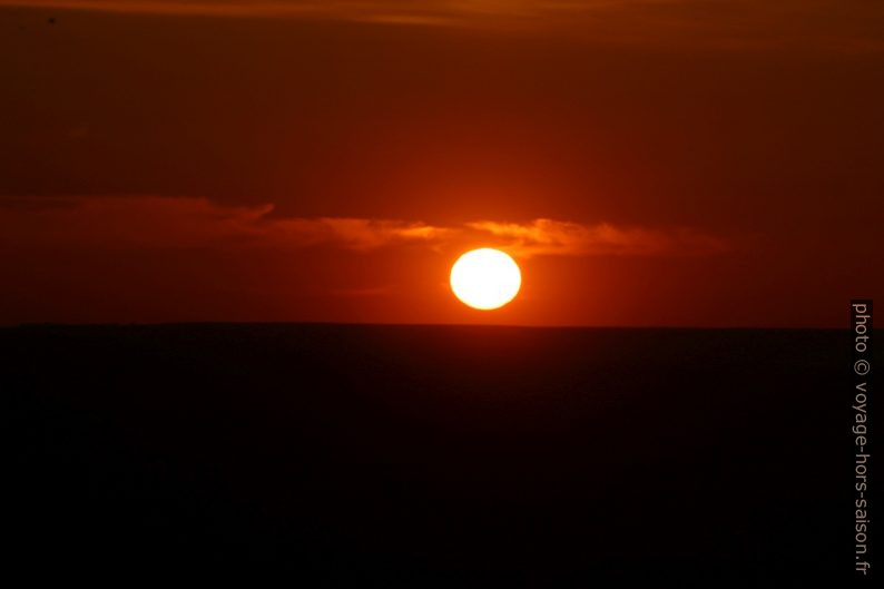 Coucher de soleil. Photo © André M. Winter