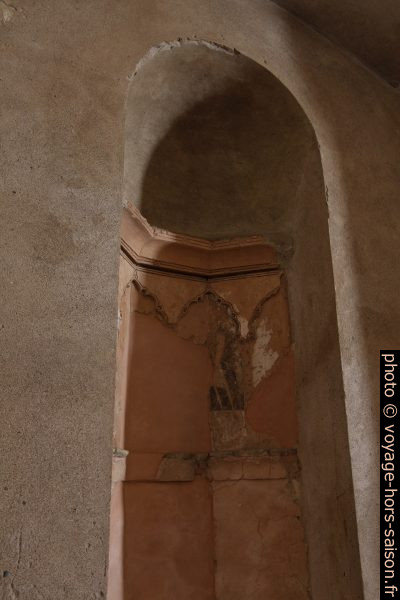Ancien mihrab dans l'église de Mértola. Photo © André M. Winter