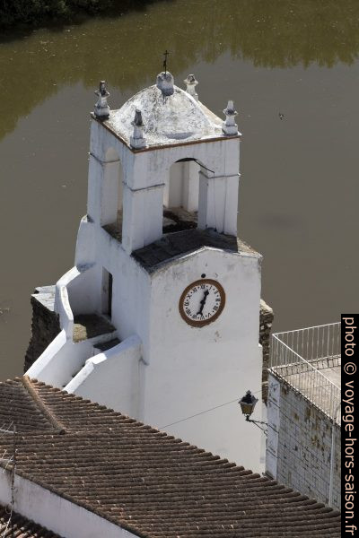 Torre do Relógio en bordure du Guadiana. Photo © André M. Winter