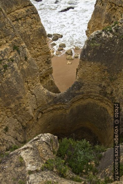Karst de la côte de l'Algarve. Photo © André M. Winter