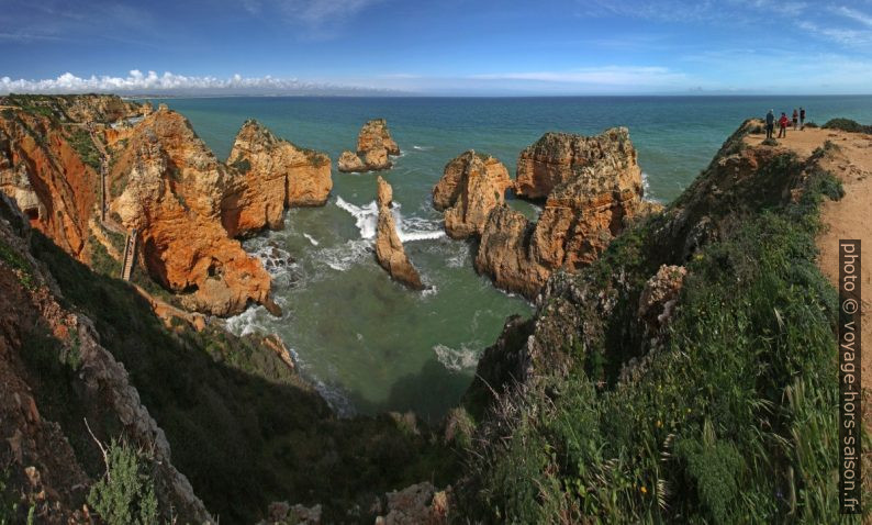 Pontão da Ponta da Piedade vu d'en haut. Photo © André M. Winter