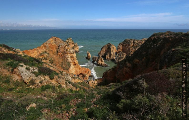 Pontão da Ponta da Piedade vu d'en haut. Photo © André M. Winter