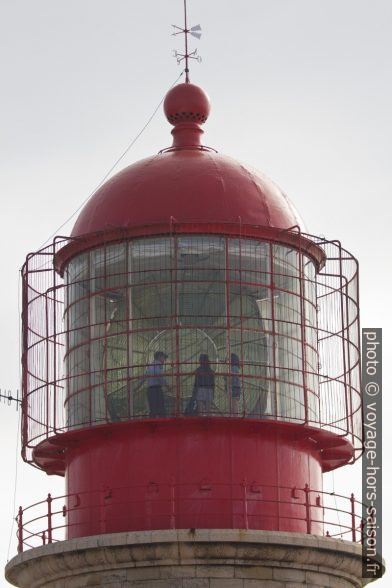 Lanterne du Phare de Cabo de São Vicente. Photo © André M. Winter