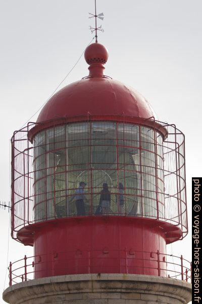 Lanterne du Phare de Cabo de São Vicente. Photo © André M. Winter
