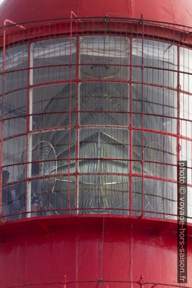 Grande lentille de Fresnel du Phare du cap Saint-Vincent. Photo © André M. Winter