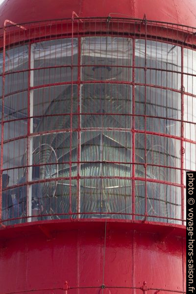 Grande lentille de Fresnel du Phare du cap Saint-Vincent. Photo © André M. Winter