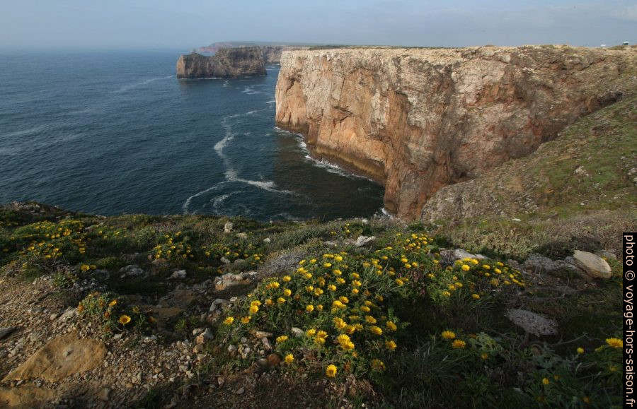 Côte au nord-est de Cabo São Vicente. Photo © André M. Winter