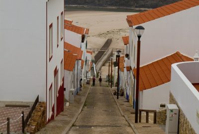 Rua Principal de Odeceixe-Mar. Photo © Alex Medwedeff