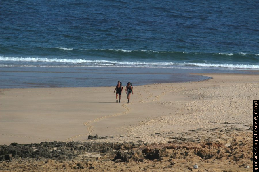 Randonneuses sur la Rota Vicentina. Photo © André M. Winter