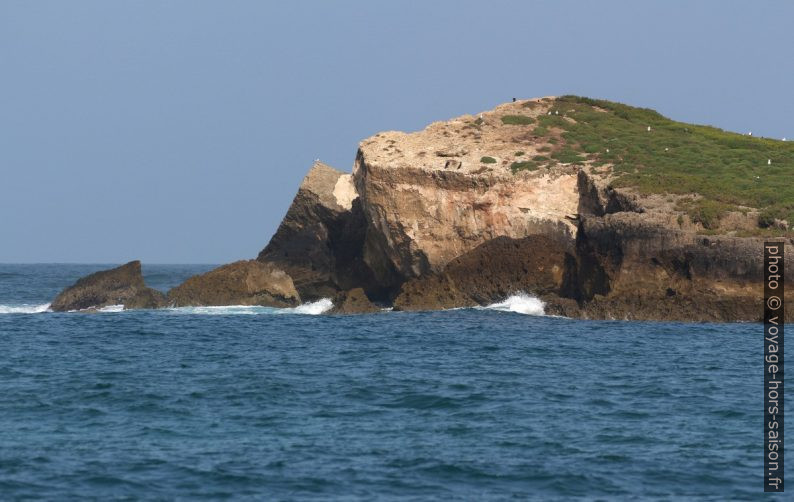 Falaises au sud de l'Île de do Pessegueiro. Photo © André M. Winter