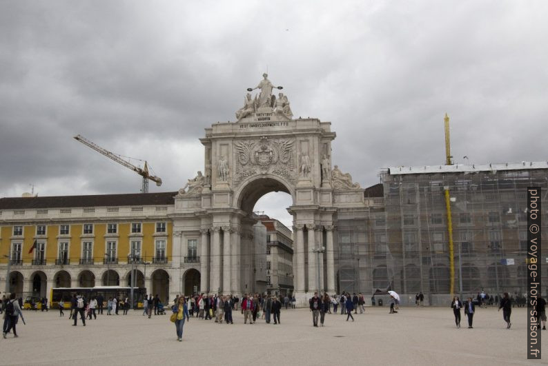 Arco da Rua Augusta. Photo © André M. Winter