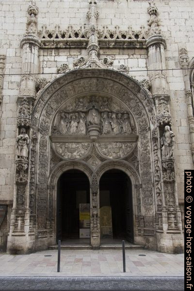 Portail manuélin de l'église Nossa Senhora da Conceição Velha. Photo © André M. Winter