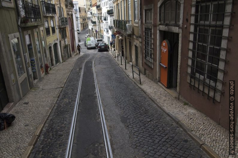Calçada de Santo André vue du tram. Photo © André M. Winter