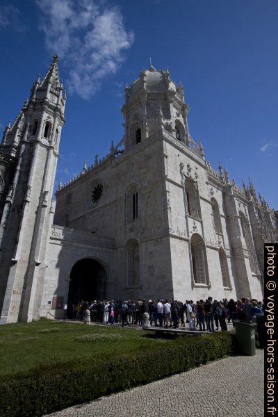 Passage entre le monastère et l'église Sainte-Marie de Belém. Photo © André M. Winter