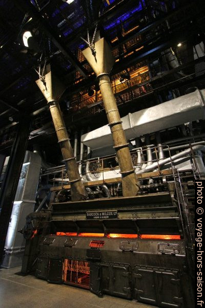 Chaudière de Babock & Wilcox Ltd.. Photo © André M. Winter