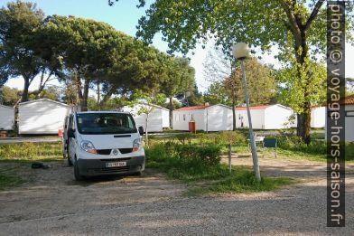 Notre trafic au Camping Orbitur Costa de Caparica. Photo © André M. Winter