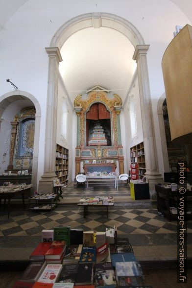 Igreja de São Tiago transformée en librairie. Photo © André M. Winter