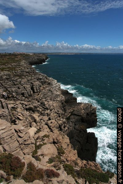 Côte rocheuse au sud du Cabo Carvoeiro. Photo © André M. Winter