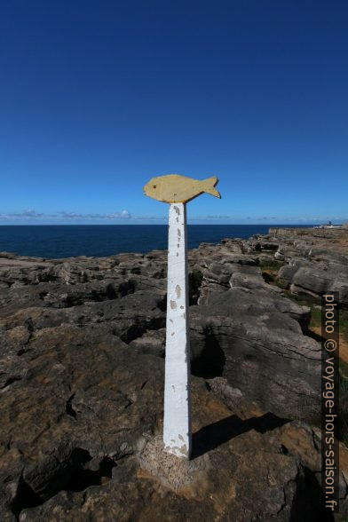 Indication du point de pêche Varanda De Pilatos. Photo © André M. Winter