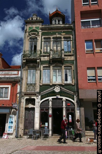 Maisons d'Art Nouveau sur la Praça da Republica. Photo © André M. Winter