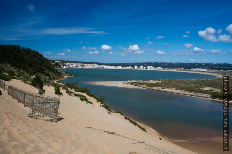 Duna de Salir do Porto e Baía de São Martinho do Porto. Photo © Alex Medwedeff
