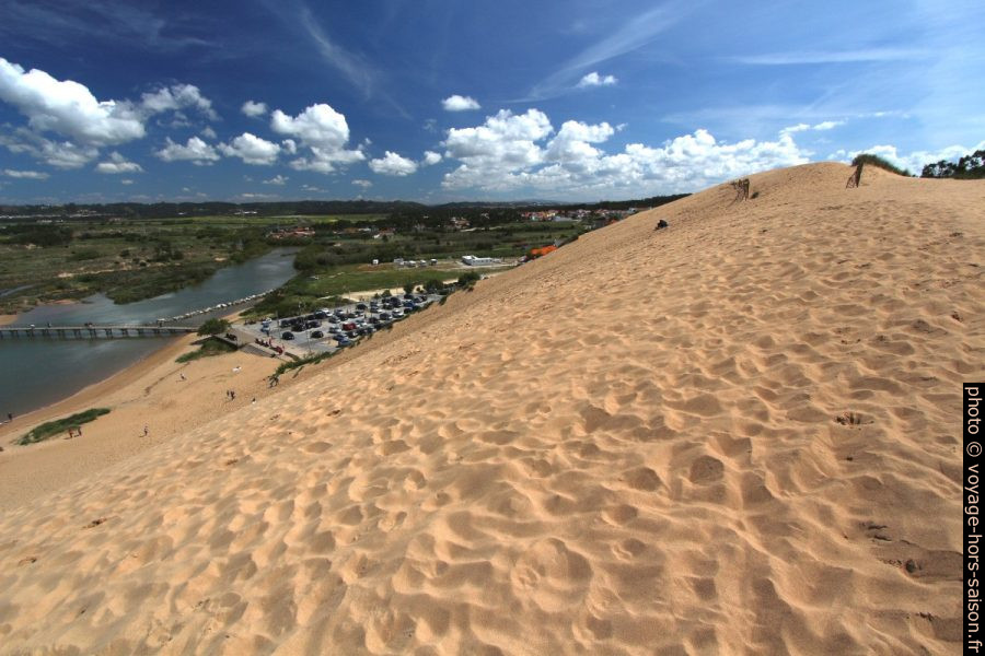 Dune de Salir do Porto et le Rio Tornada. Photo © André M. Winter
