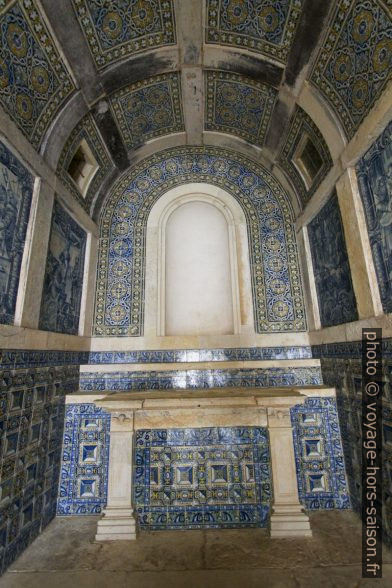 Azulejos dans la Capela dos Portocarreiros. Photo © André M. Winter