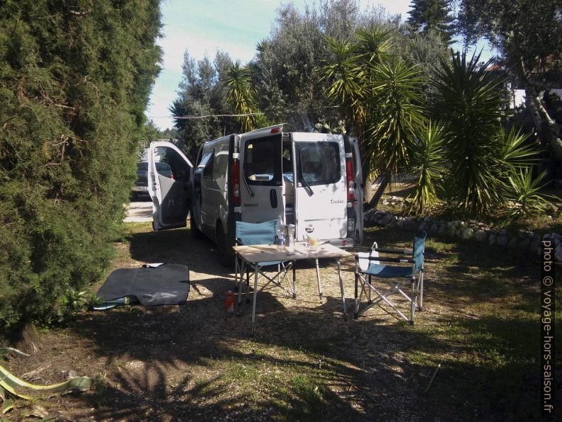 Notre Trafic au Camping Redondo. Photo © André M. Winter