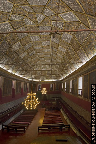 Sala dos Capelos de l'Université de Coimbra. Photo © André M. Winter