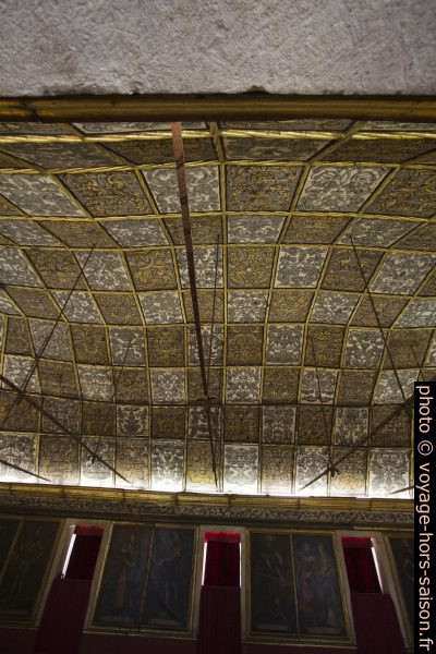Plafond de la Sala dos Capelos. Photo © André M. Winter