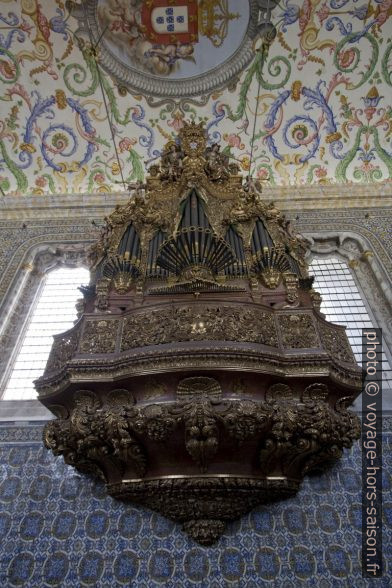 Orgue de la Capela de São Miguel. Photo © André M. Winter