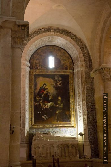 Tableau et tombe de Vataça Lascaris de style byzantin. Photo © Alex Medwedeff