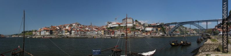 Ville de Porto vu par dessus le Douro. Photo © André M. Winter