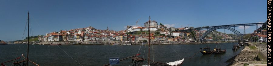 Ville de Porto vu par dessus le Douro. Photo © André M. Winter