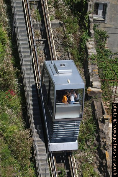 Funicular dos Guindais. Photo © André M. Winter