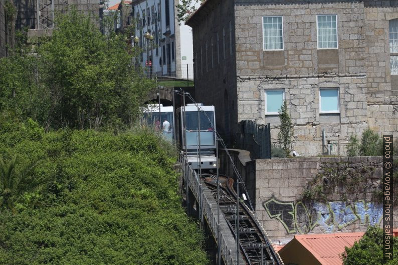 Évitement du funiculaire des Guindais. Photo © André M. Winter