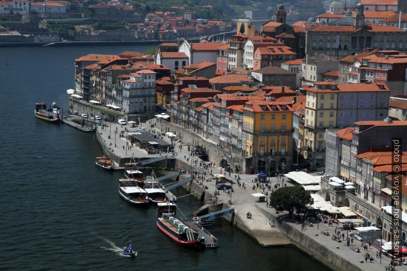 Cais da Estiva vu du Pont Dom Luí­s. Photo © Alex Medwedeff