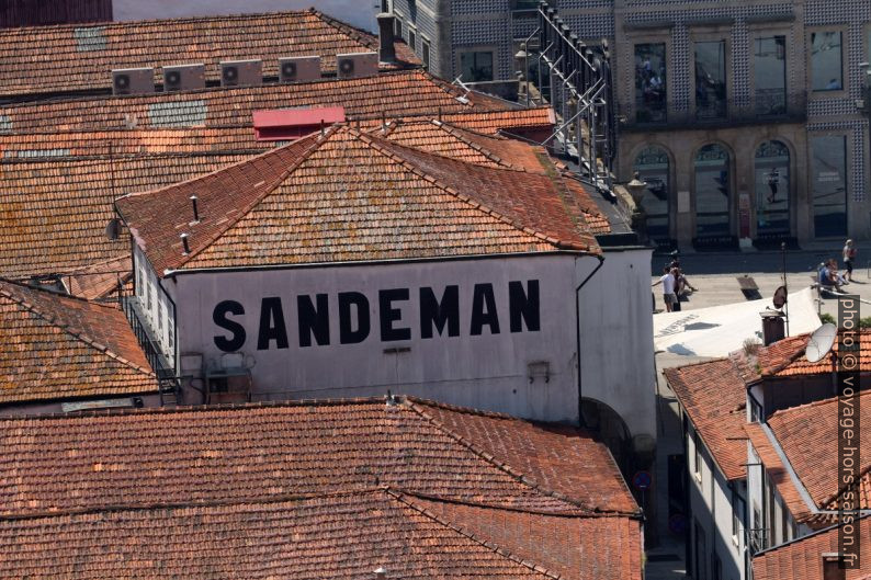 Publicité pour Sandeman. Photo © André M. Winter