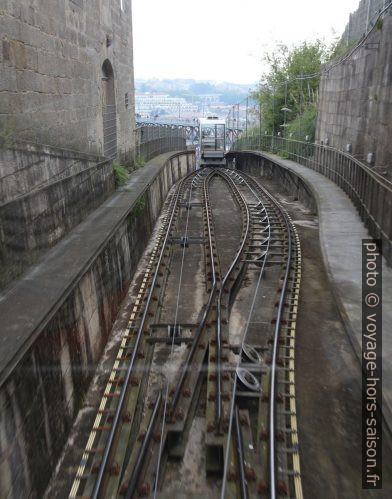 La zone d'évitement du Funicular dos Guindais. Photo © André M. Winter