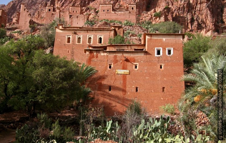 La Maison Berbère Traditionnelle à Oumesnat. Photo © André M. Winter