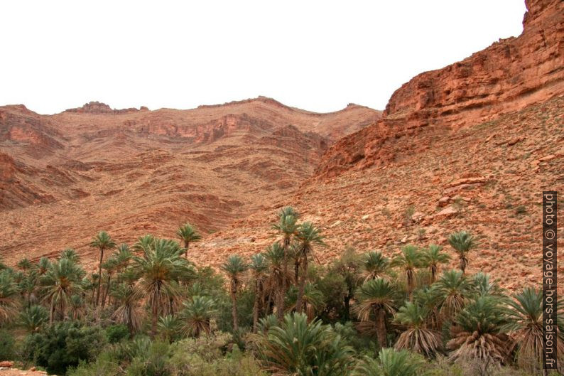 Dans les Gorges d'Aït Mansour. Photo © André M. Winter